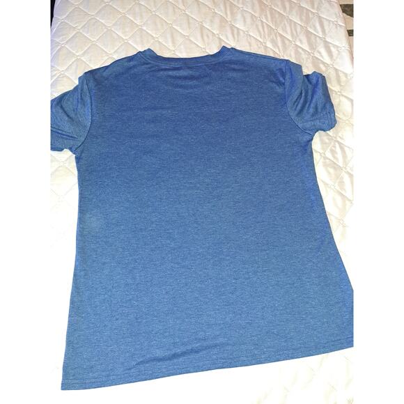 Women's Blue USA T-Shirt Size Large - Picture 5 of 6